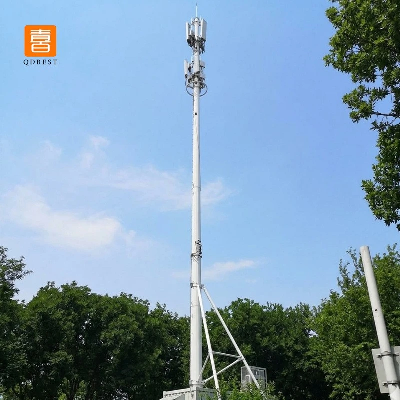 5G Wifi Signal Monopole Tower  factory